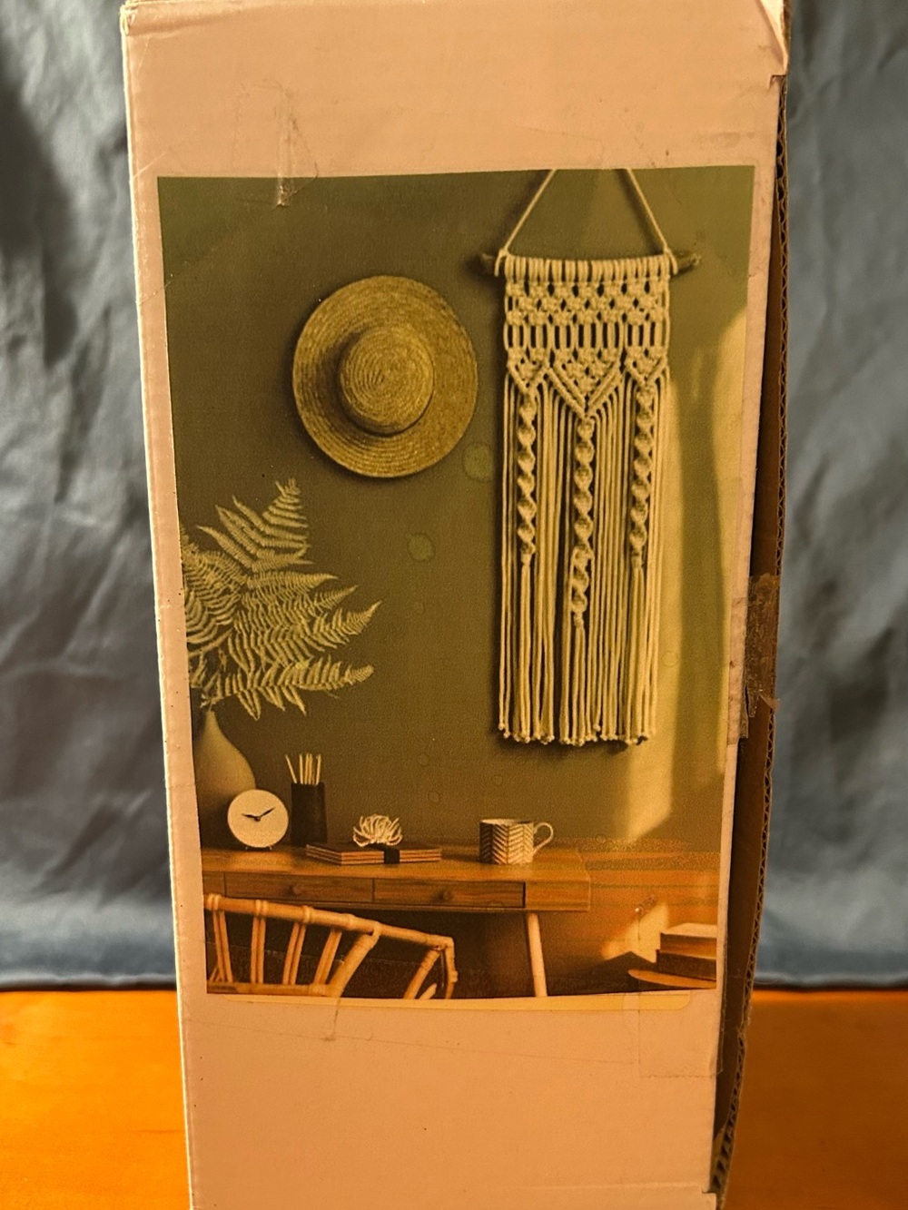 Natural Cotton Macramé Wall Hanging Kit - Cream Boho Home Decor